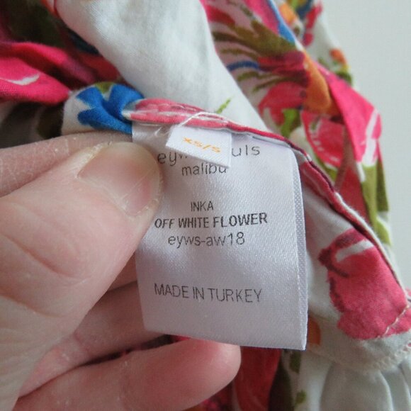 EYWASOULS MALIBU Inka Tiered Floral Maxi Dress Bohemian Summer - Size XS / S - Picture 15 of 16